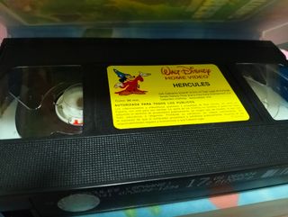 VHS "Hércules" Disney original