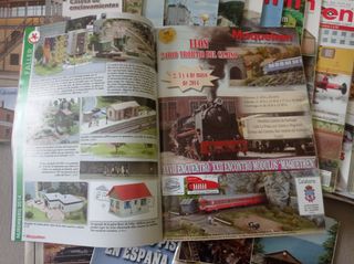 Revistas modelismo y maquetismo ferrovi
