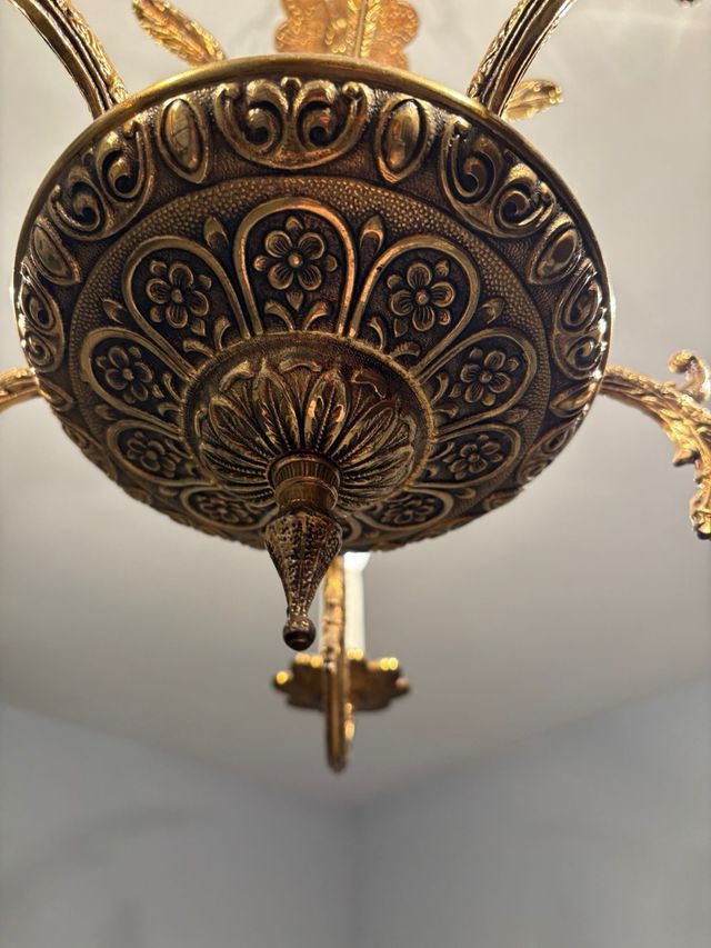 Lampara techo araña