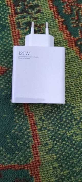 CARGADOR SUPERRÁPIDO ORIGINAL XIAOMI 120W+CABLE 1m