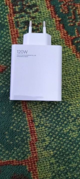 CARGADOR SUPERRÁPIDO ORIGINAL XIAOMI 120W+CABLE 1m
