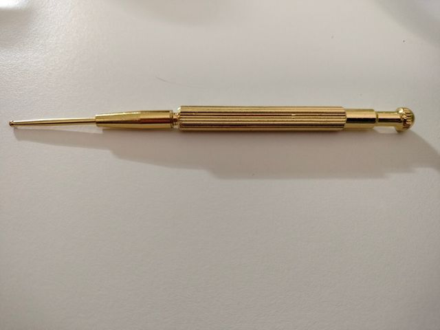 Pluma de acupuntura.