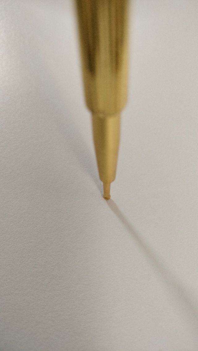 Pluma de acupuntura.