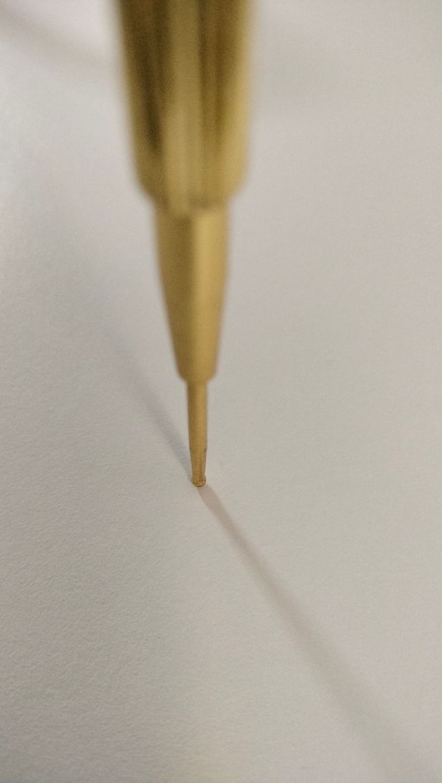 Pluma de acupuntura.