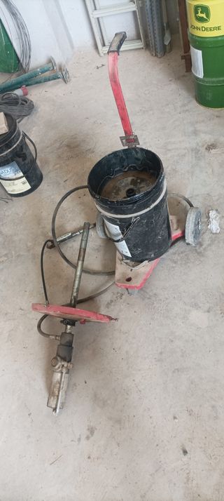 Bomba engrase neumatica