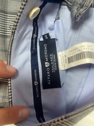 Pantalon de cuadros Alvaro Moreno