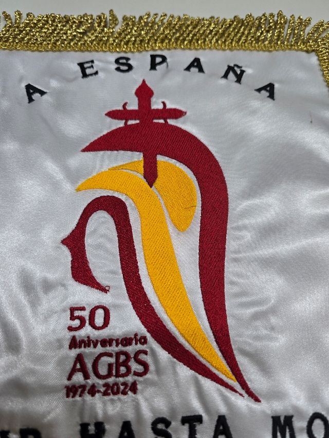 Banderin Militar AGBS 50 ANIVERSARIO
