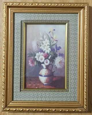 CUADRO Y MARCO ANTIGUO