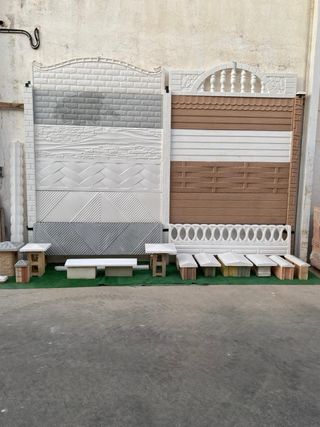 VALLAS DE HORMIGÓN DECORATIVAS EN 3D
