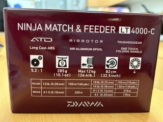 Carreto Daiwa Ninja Match Feeder 4000
