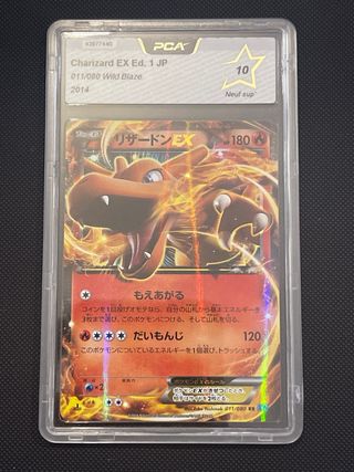 CHARIZARD EX PCA 10 PRIMERA EDICION JAPONES