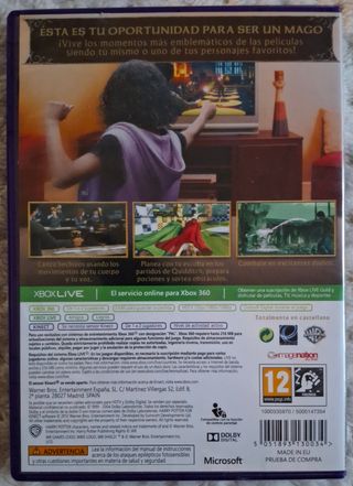 🇪🇸 Harry Potter Kinect Xbox 360
