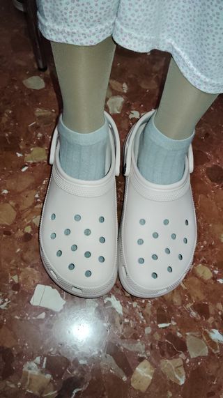 Zuecos de mujer Classic Platform Clog Crocs