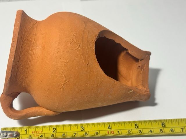 Ánforas de cerámica para acuario 2 unidades