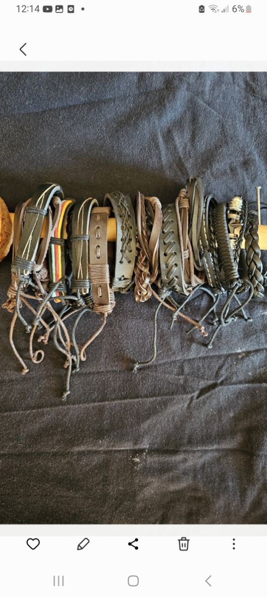 Guitarra porta incienso artesanal