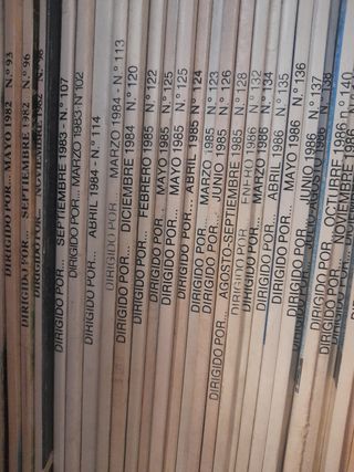 Revistas de cine DIRIGIDO POR...