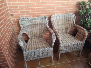 Sillón ratan