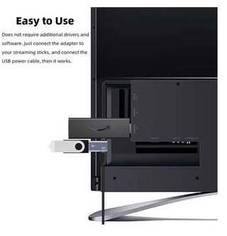 Adaptador OTG Host para Fire TV Stick, 90 grados