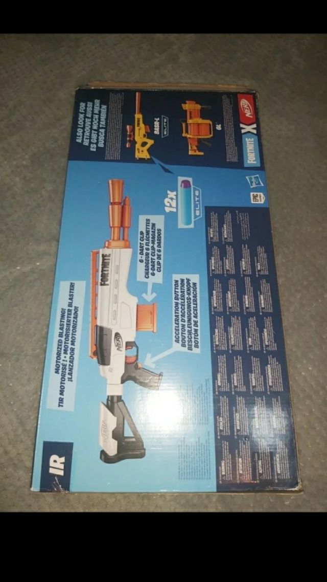 Pistola Nerf fornite