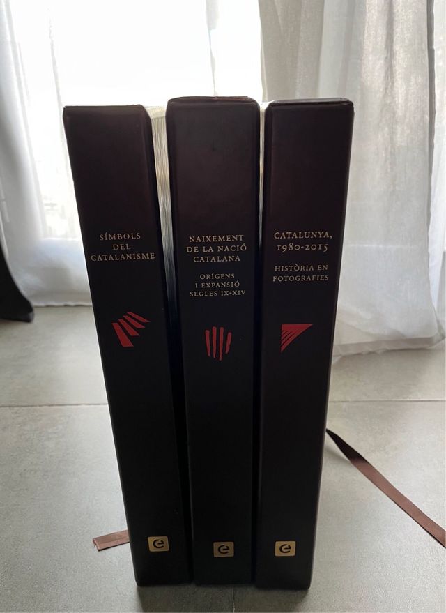 3 libros Enciclipèdia Catalana