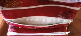 Portafoglio o portagioie seta cinese