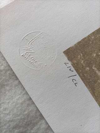 Litografia Salvo Manuli