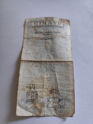 Assegno vintage Padova e Trieste