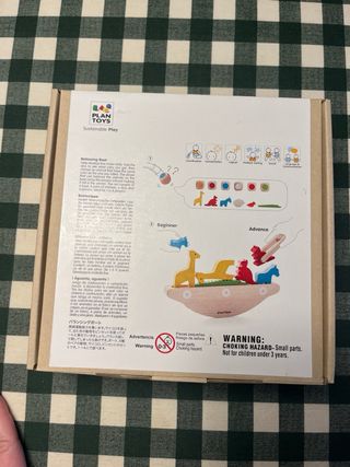 Juego Infantil de equilibrio 3 años Balancing Boat