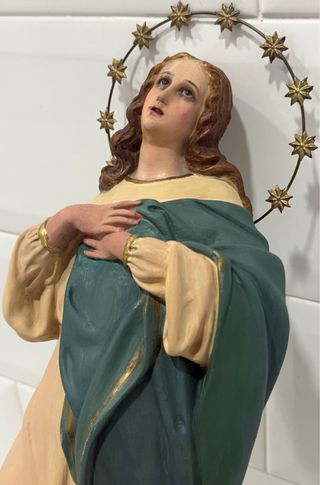 ANTIGUA PURISIMA CONCEPCIÓN ARTE CRISTIANO OLOT