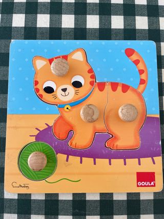 5 Puzzles de madera montessori para 3 a 6 años