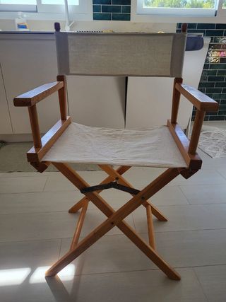 Sillas de cineasta plegables