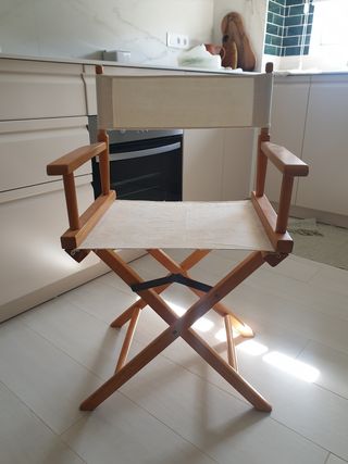 Sillas de cineasta plegables