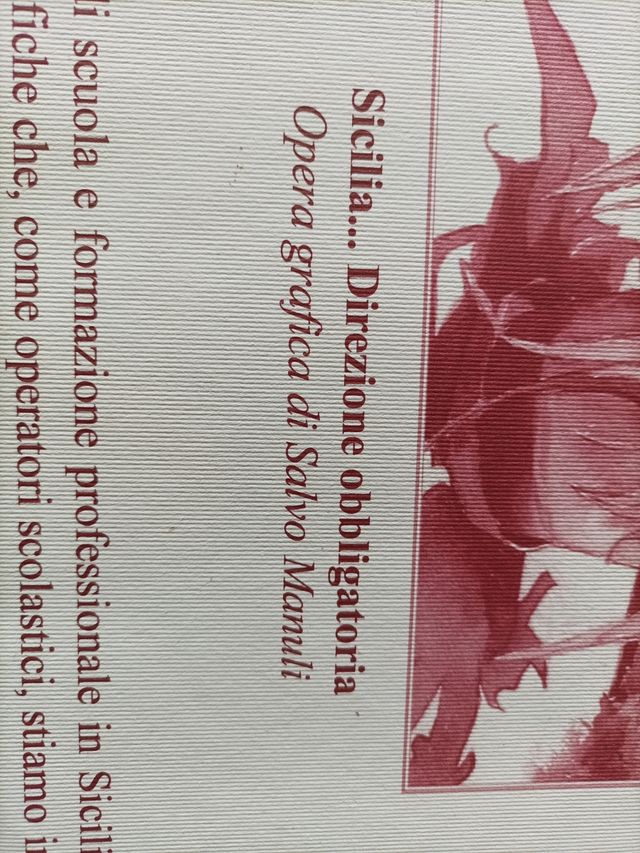 Litografia Salvo Manuli