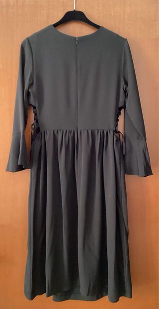 Vestito elegante nero da cerimonia Florezia