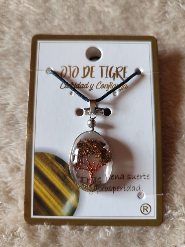 Collar ojo de tigre 