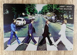 Cartel THE BEATLES Abbey road