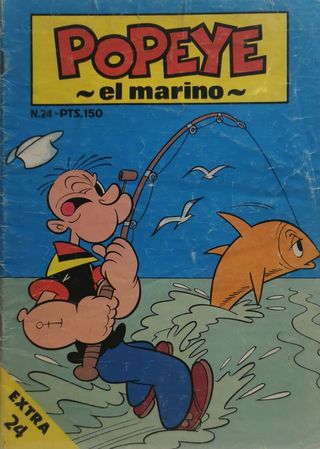 Lote solidario POPEYE. EL MARINO.