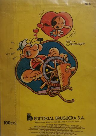 Lote solidario POPEYE. EL MARINO.