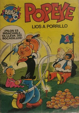 Lote solidario POPEYE. EL MARINO.