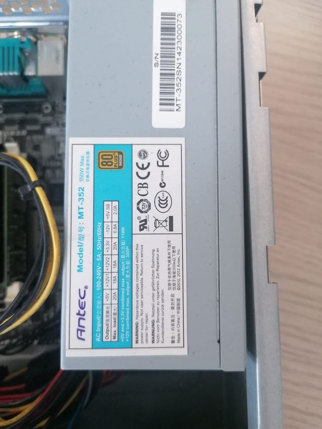 antec case Pc desktop nero VSK2000 U3