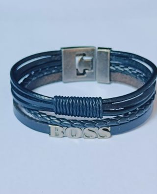 Bracciale uomo in pelle 