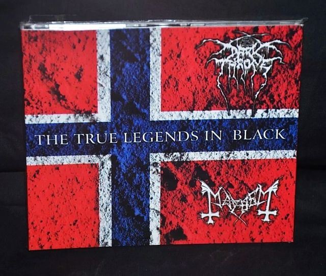 MAYHEM - DARKTHRONE THE TRUE LEGENDS IN BLACK CD