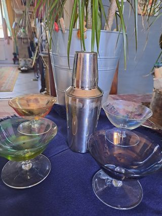 Servizio da cocktail vintage