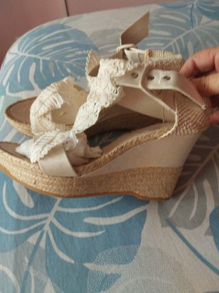 Sandalias Alpargatas Novia Fiesta 