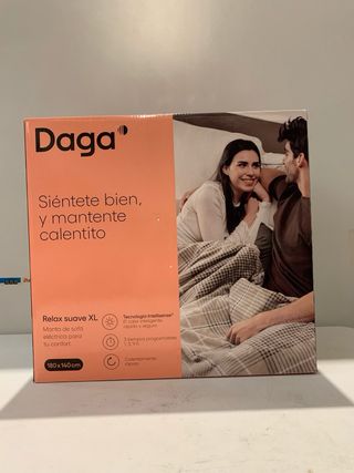 DAGA 16875 XL Manta eléctrica Sofá 180x140cm
