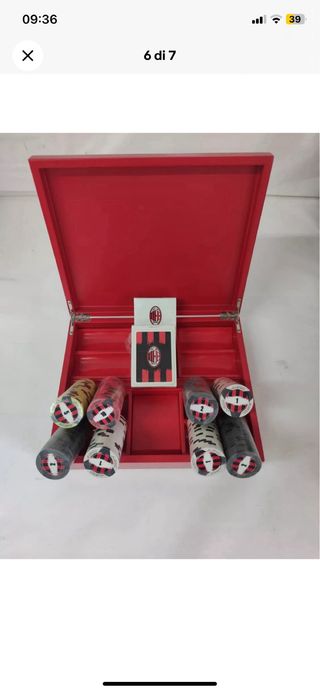 JUEGO VALIGETTA  DA POKER  CON CARTE FICHES  X99