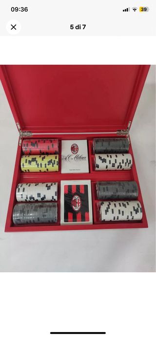 JUEGO VALIGETTA  DA POKER  CON CARTE FICHES  X99