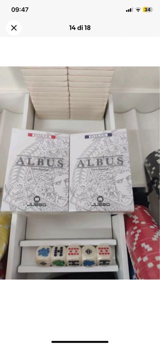 JUEGO ALBUS CORONA MULTIGIOCO  x100