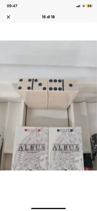 JUEGO ALBUS CORONA MULTIGIOCO  x100