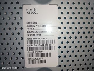 Decodificador TV Vodafone Cisco